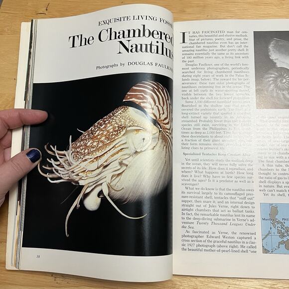 Vintage National Geographic January 1976 Moses Stockholm Haiti Owens Valley Seal - Picture 4 of 10